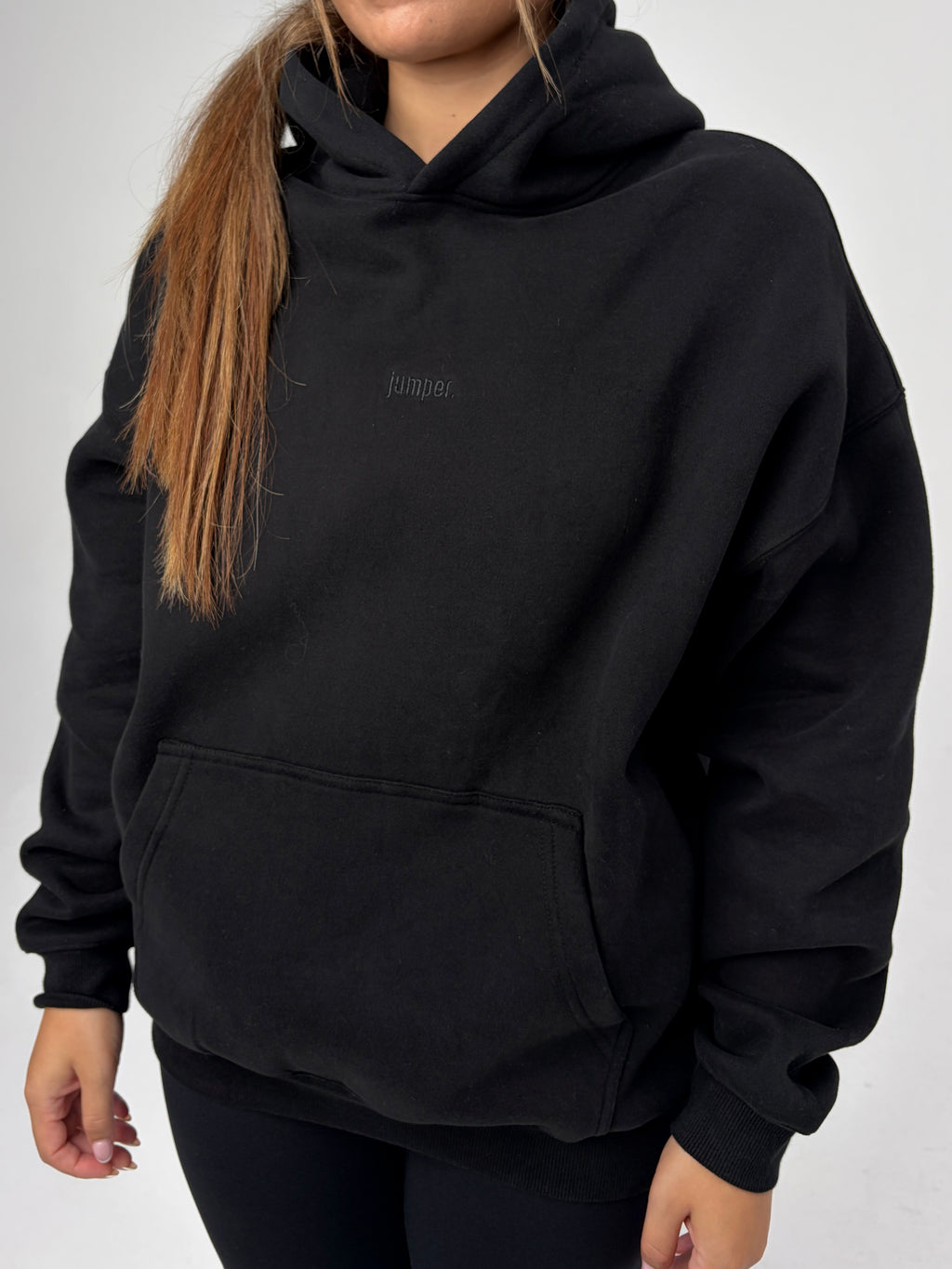 Oversized Hoodie - Black