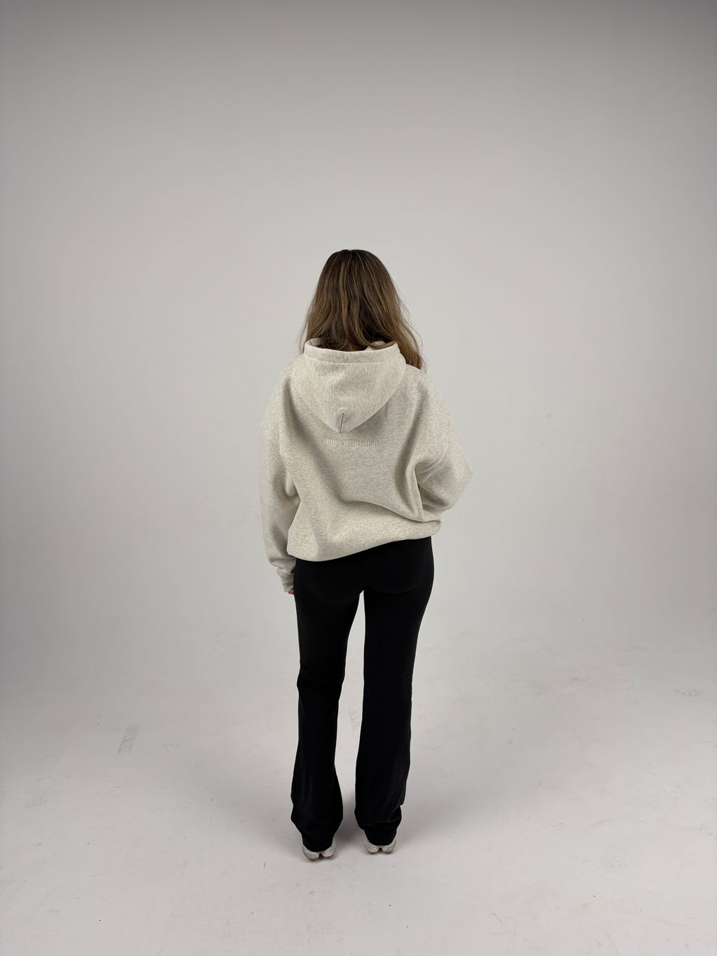 Oversized Hoodie - Oatmeal Grey