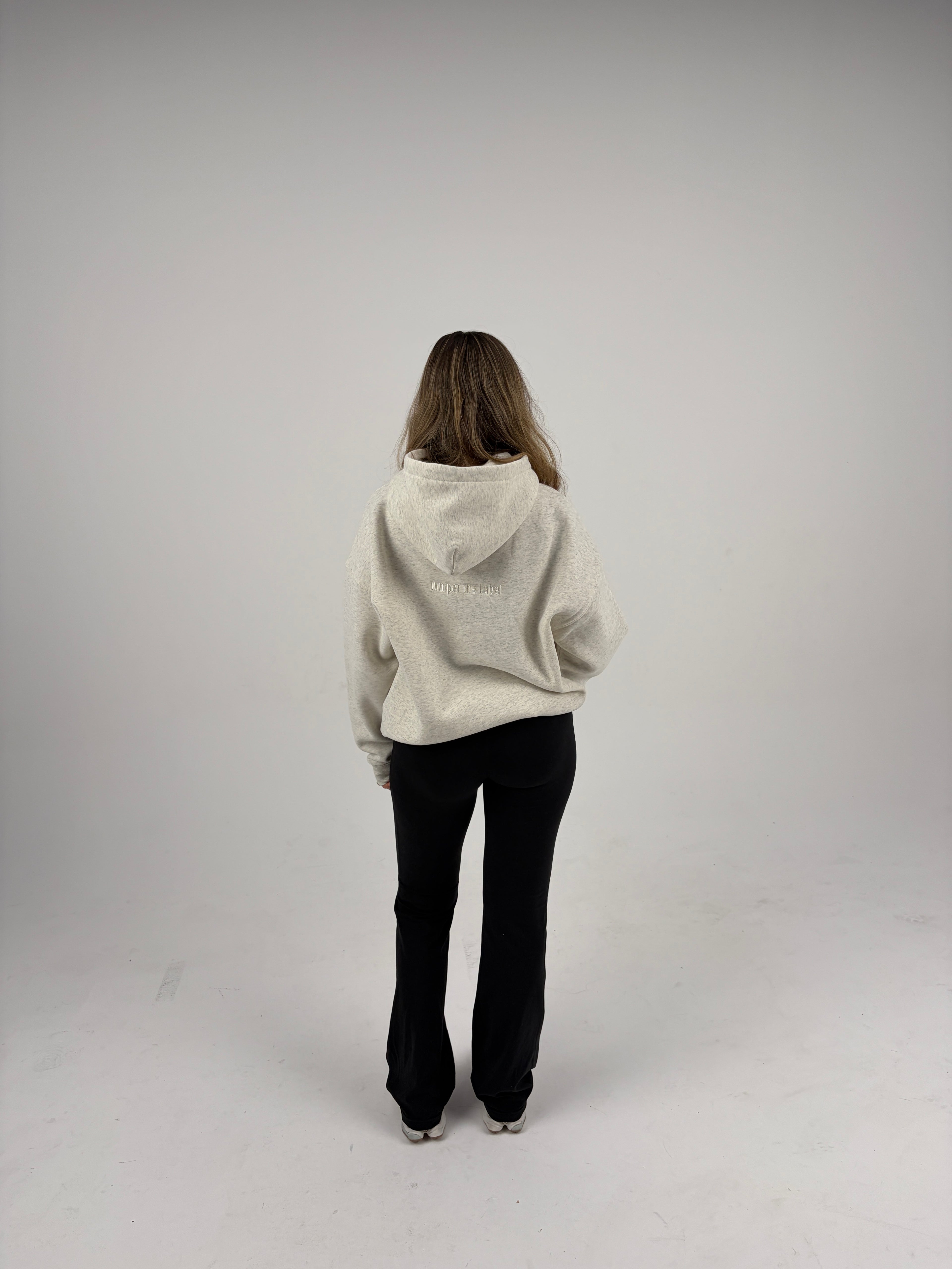 Oversized Hoodie - Oatmeal Grey