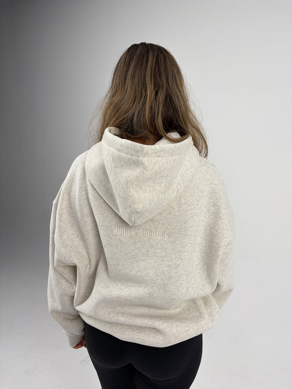 Oversized Hoodie - Oatmeal Grey