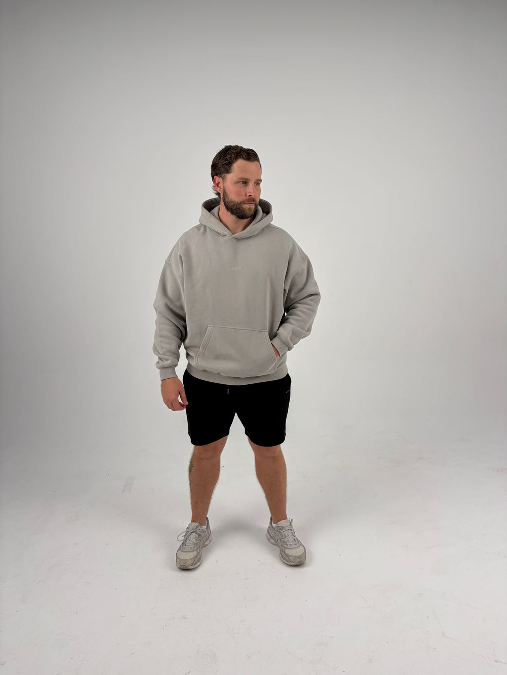 Oversized Hoodie - Stone