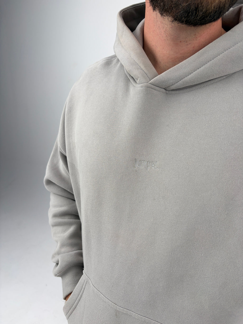 Oversized Hoodie - Stone
