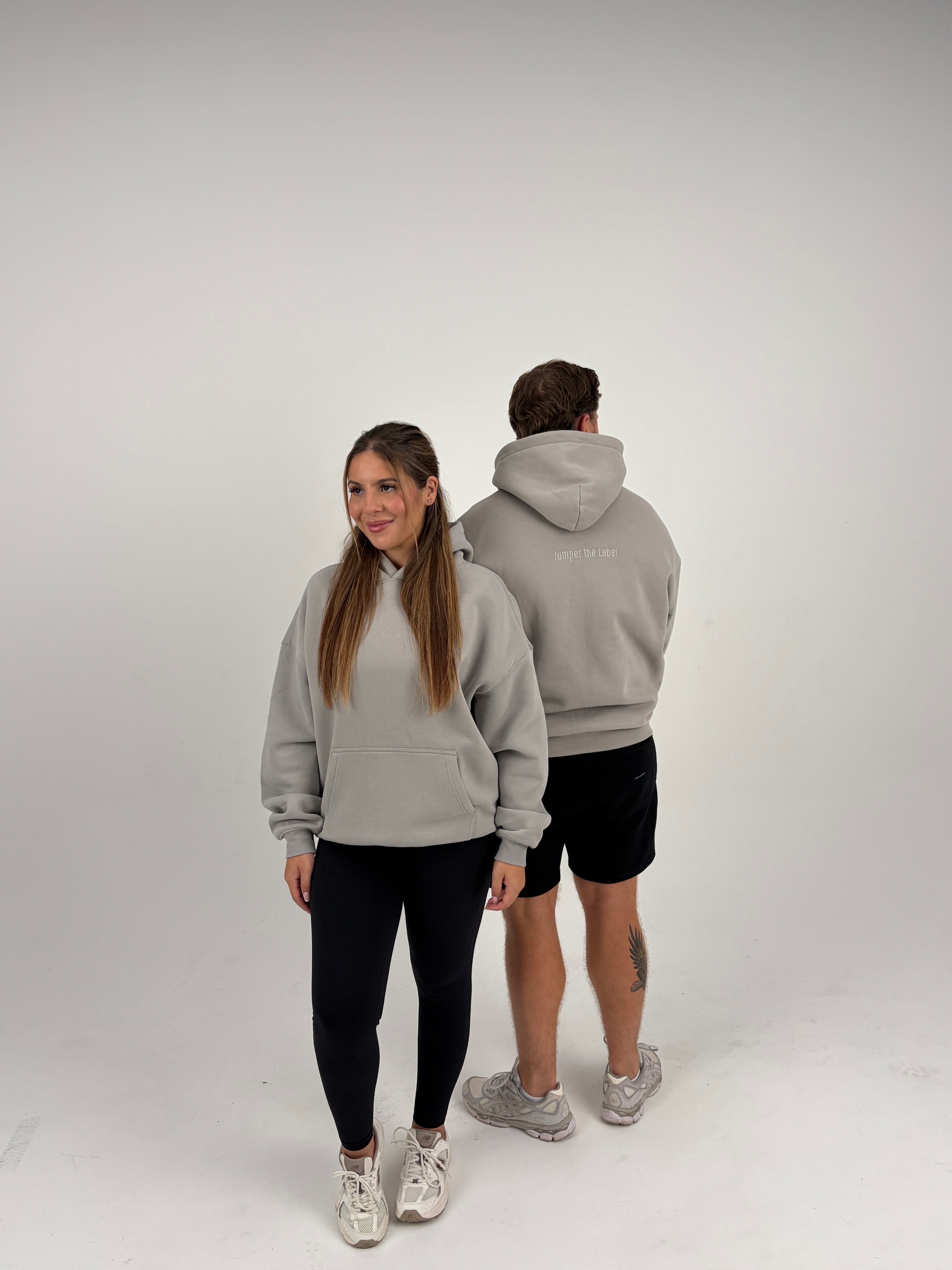 Oversized Hoodie - Stone