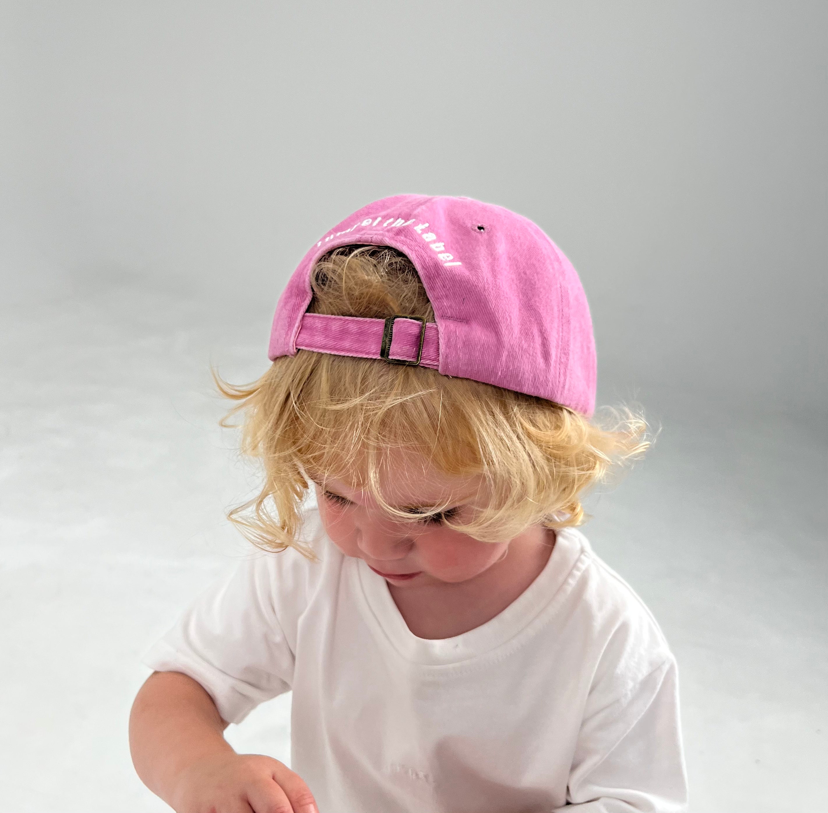 Mini Essential Cap - Washed Pink