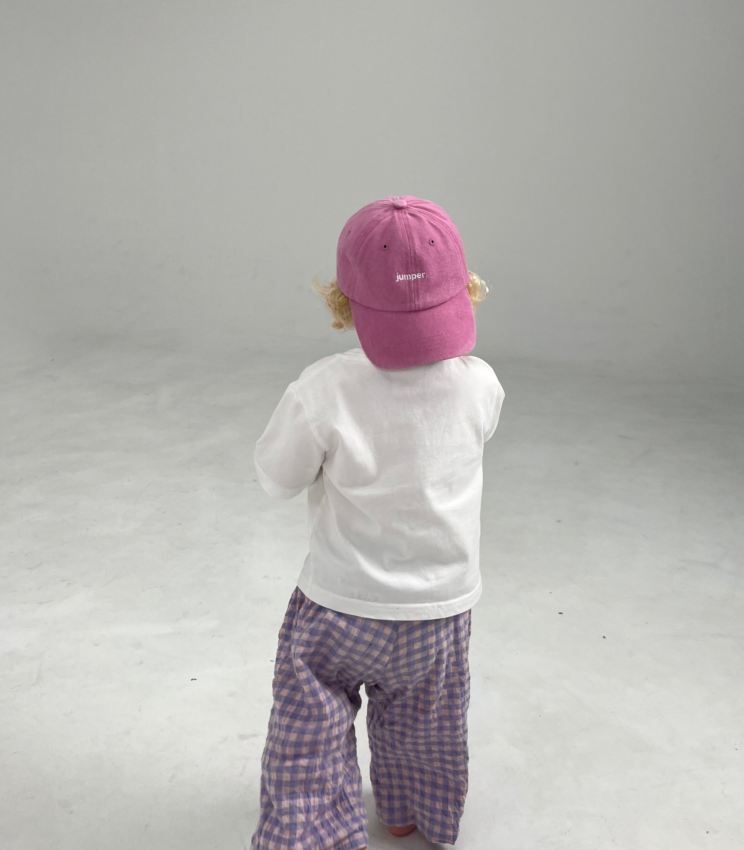 Mini Essential Cap - Washed Pink