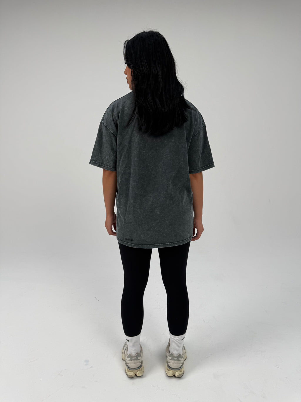 Oversized T-Shirt - Washed Charcoal