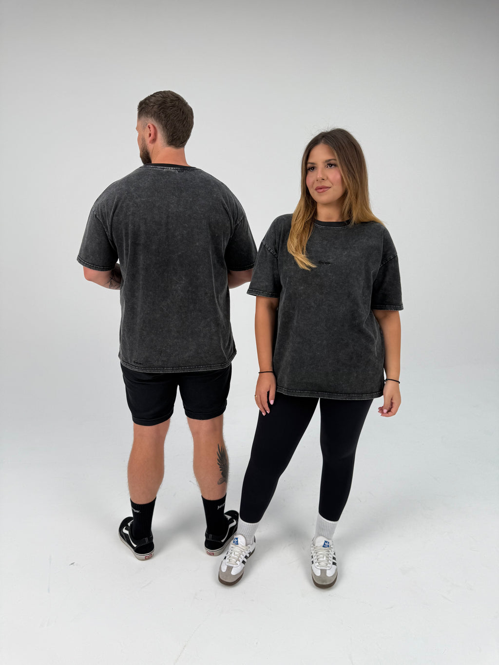 Oversized T-Shirt - Washed Black