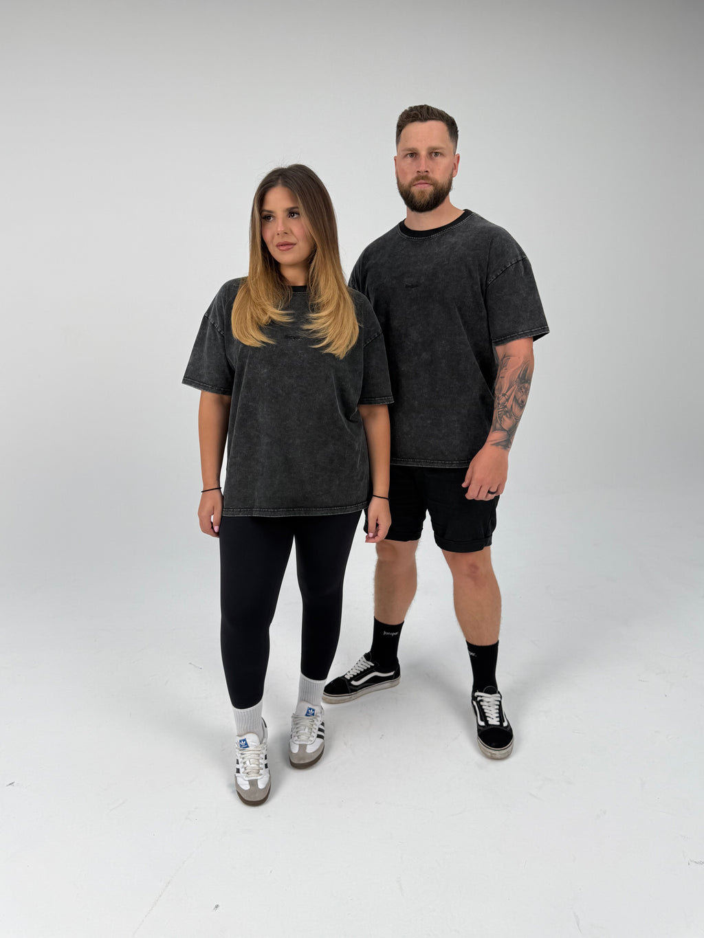 Oversized T-Shirt - Washed Black