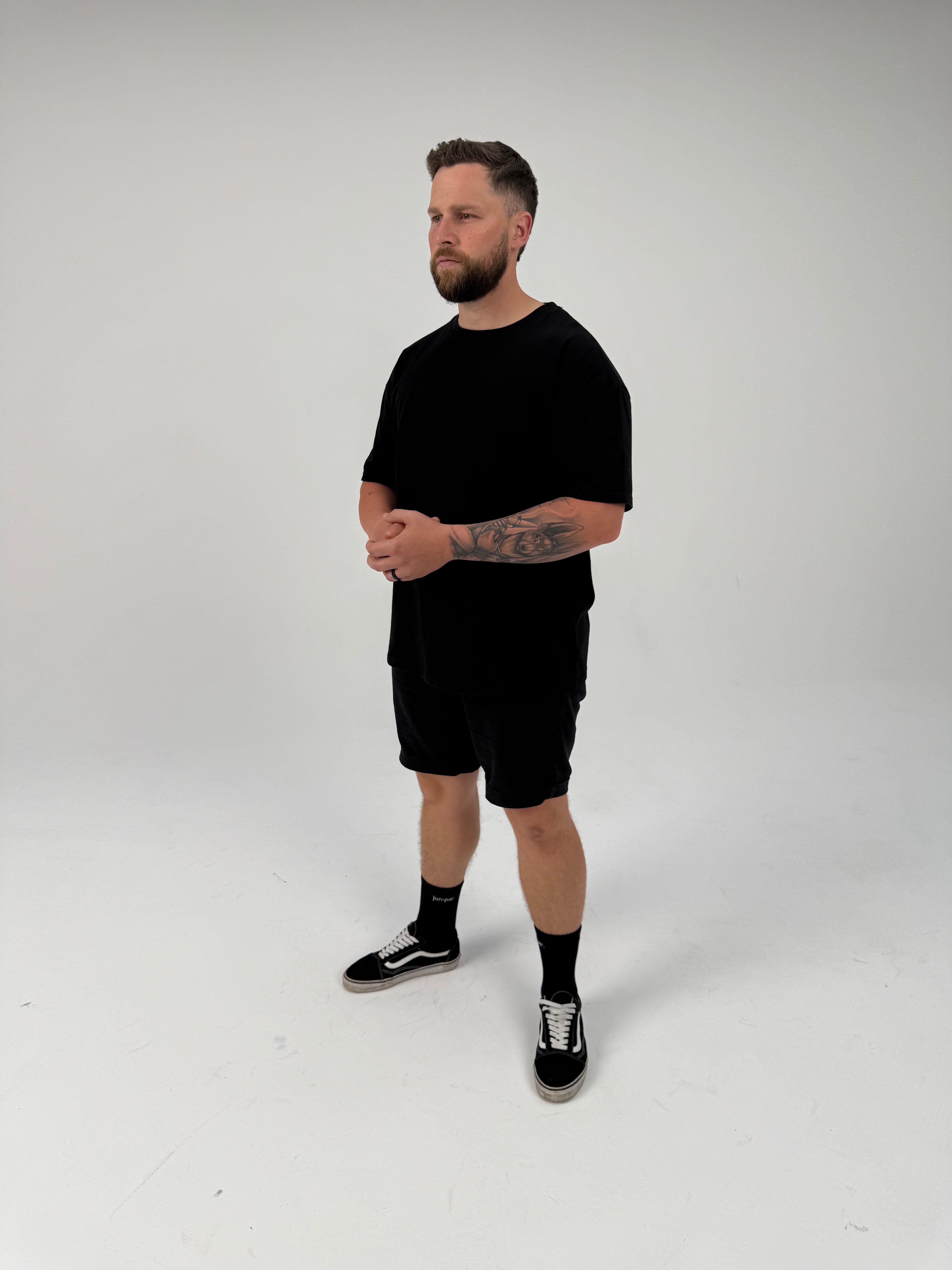 Oversized T-Shirt - Black