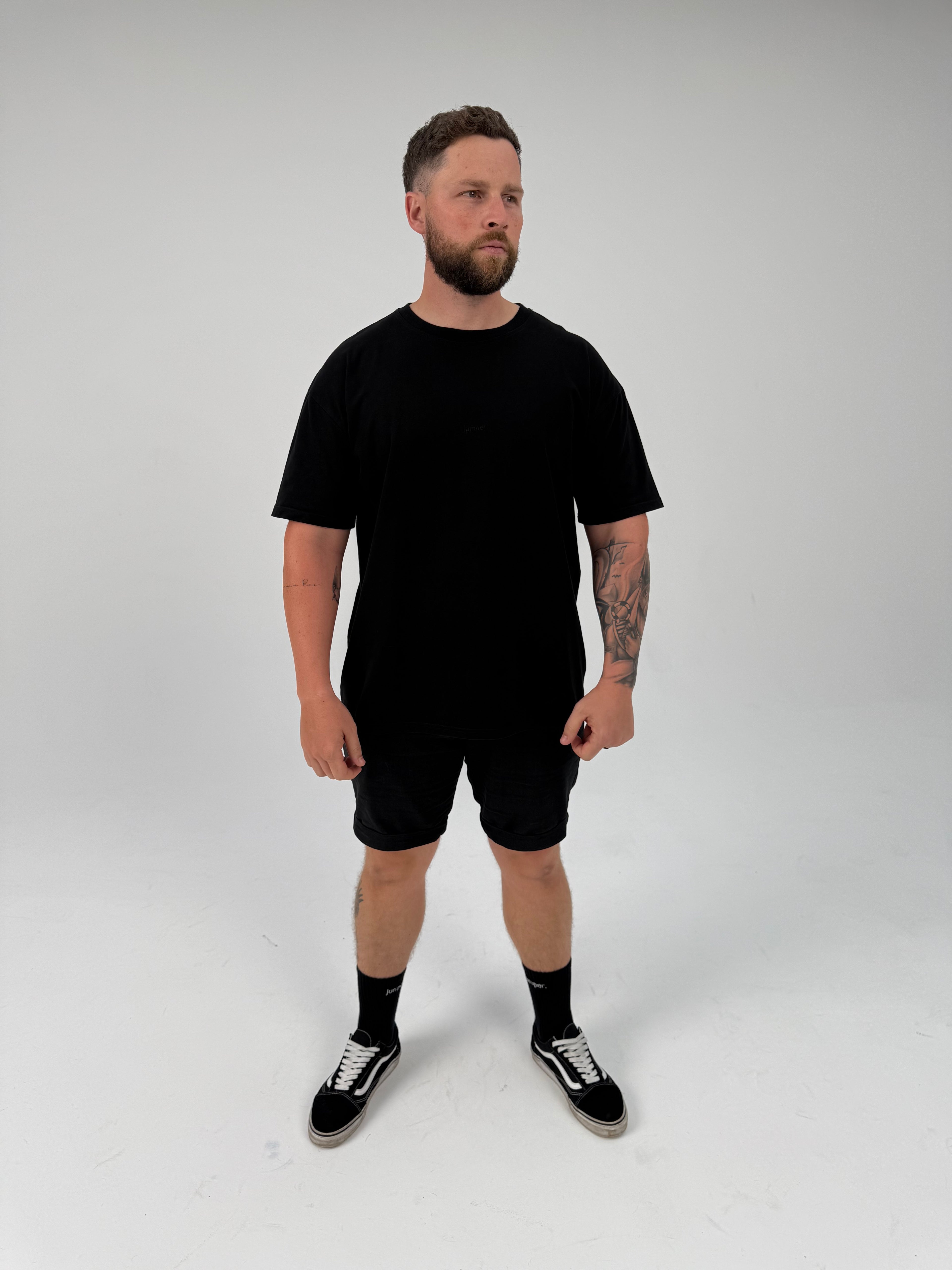Oversized T-Shirt - Black