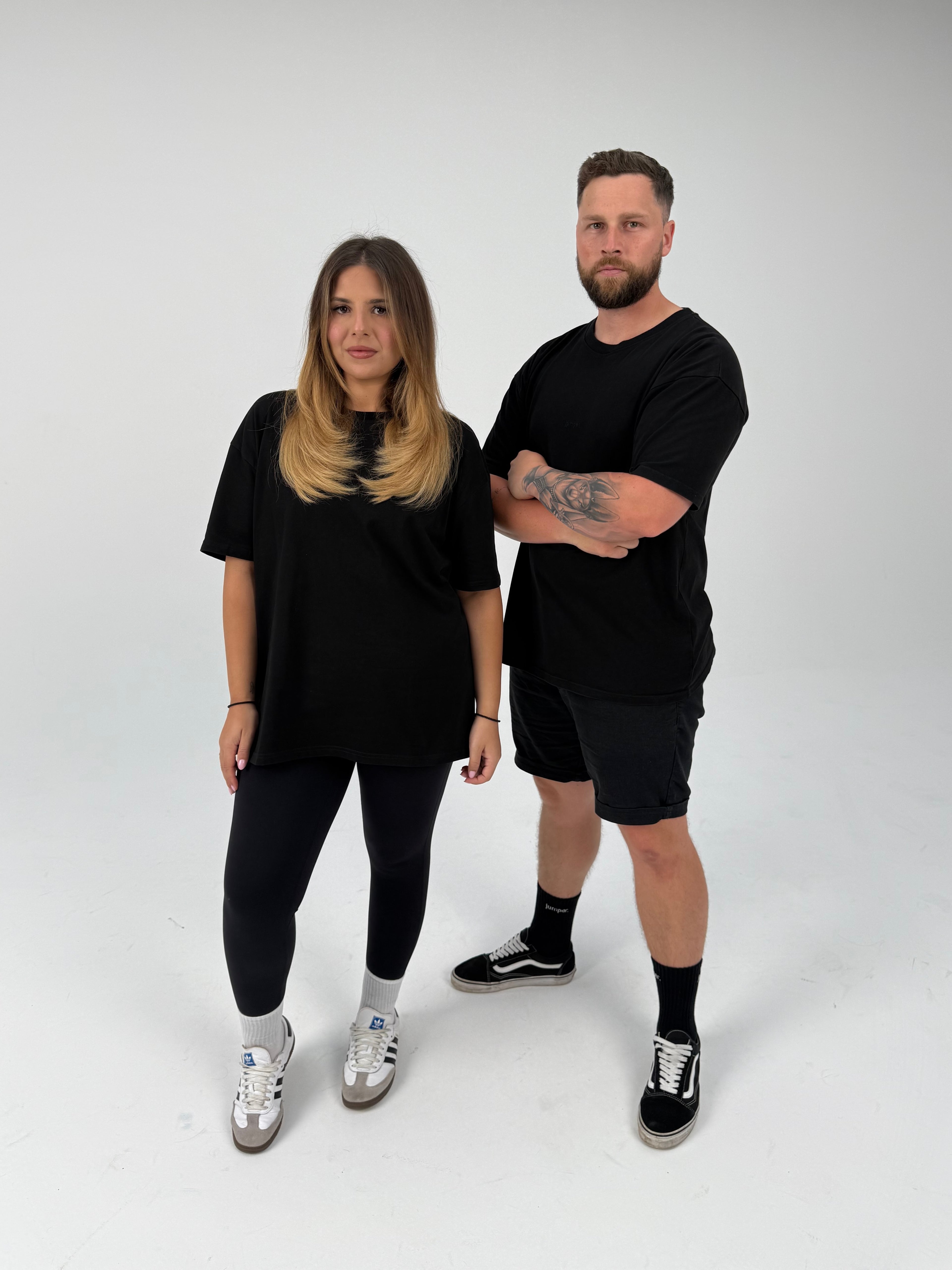 Oversized T-Shirt - Black