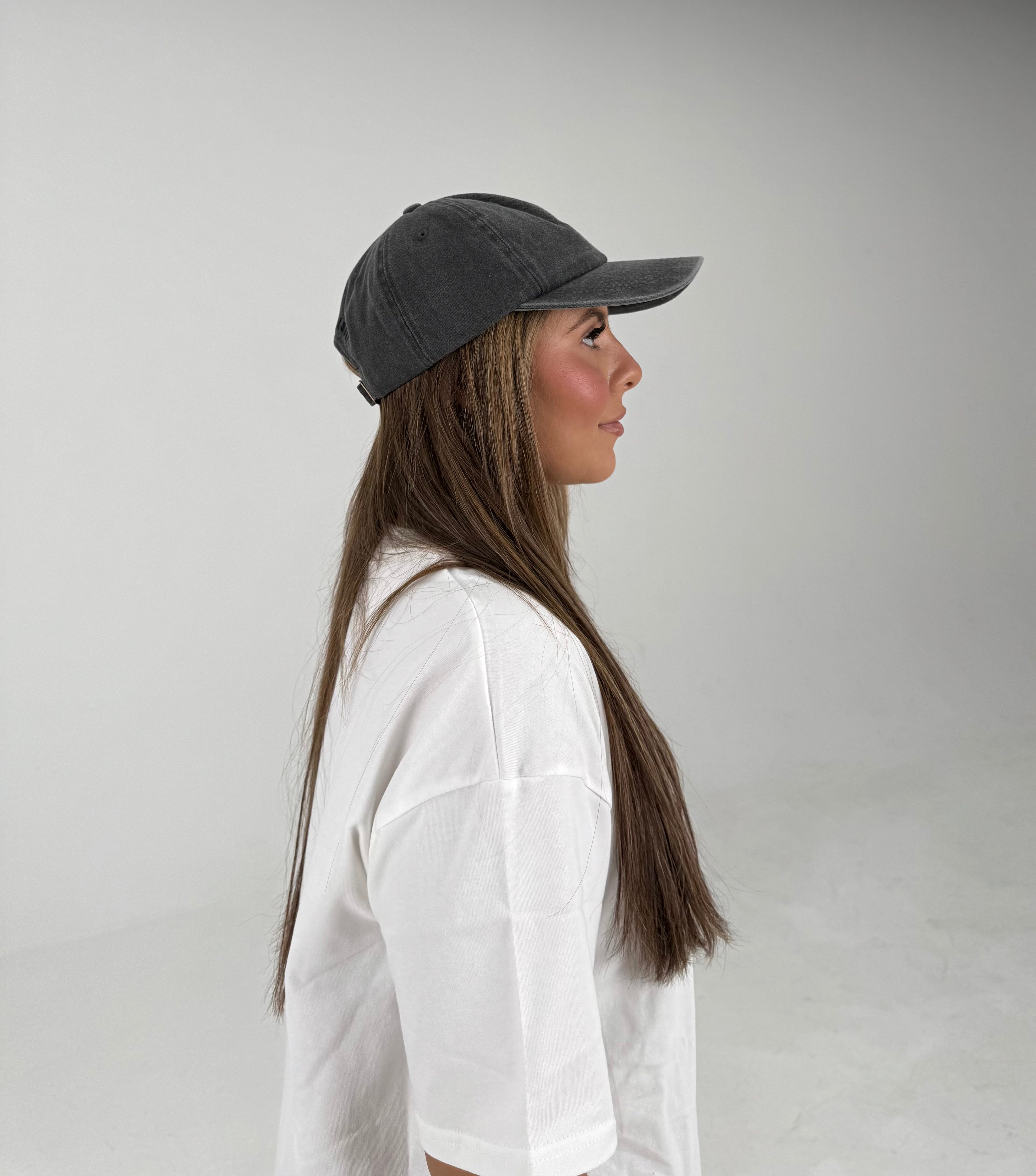 Adult Essential Cap - Washed Black