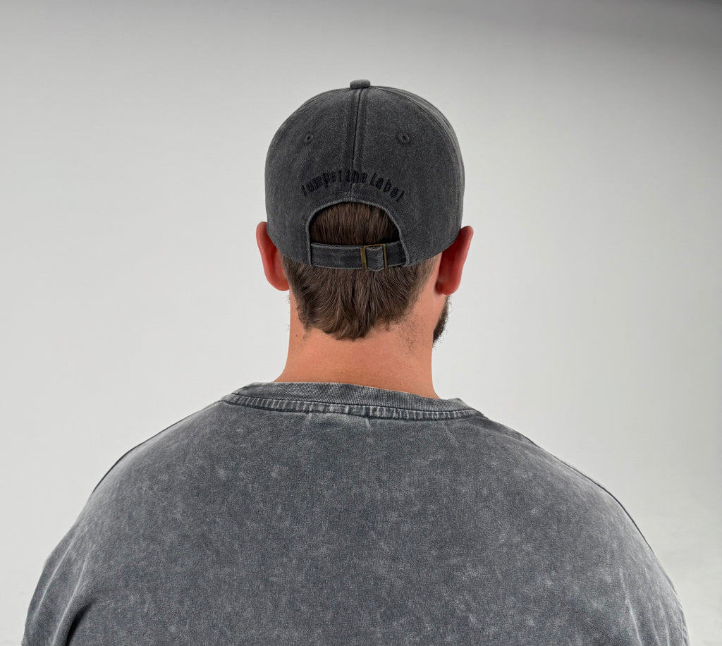 Adult Essential Cap - Washed Black